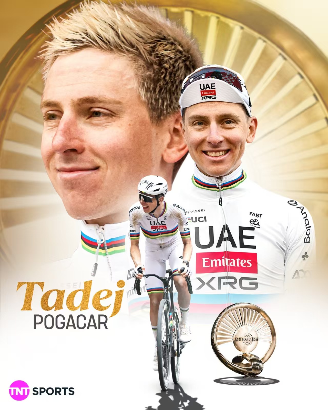 Een witte wervelwind raasde over Vlaanderen toen Pogačar zijn historische titel verdedigde.